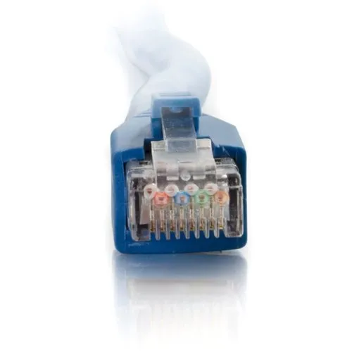 C2G CG43170 CAT6 Snagless Solid Shielded Ethernet Network Patch Cable, 150' (45.7m), Blue