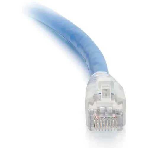 C2G CG43172 HDBaseT Certified CAT6A Cable with Discontinuous Shielding, Plenum CMP-Rated, Blue, 50' (15.2m), Blue