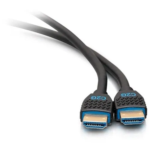 C2G CG50186 Performance Series Premium High Speed HDMI Cable, 4K 60Hz In-Wall, CMG (FT4) Rated, 15' (4.6m)