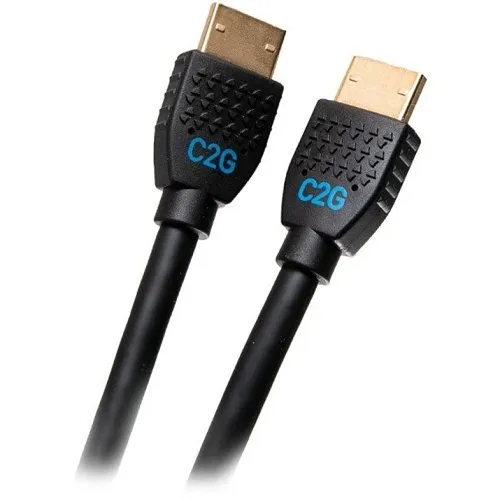 C2G CG50186 Performance Series Premium High Speed HDMI Cable, 4K 60Hz In-Wall, CMG (FT4) Rated, 15' (4.6m)