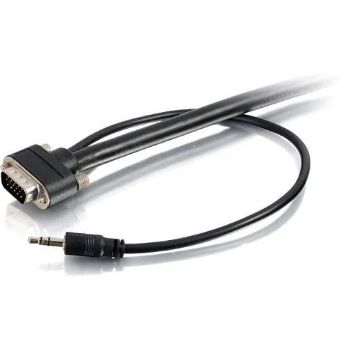 C2G CG50226 10' (3m) Select VGA 3.5mm Stereo Audio A/V Cable M/M In-Wall CMG-Rated