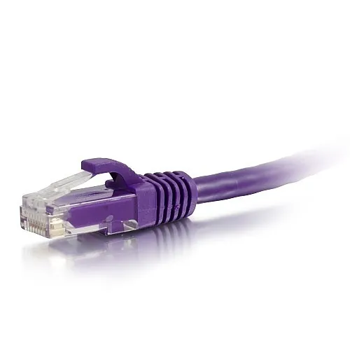 C2G CG50824 Unshielded (UTP) Ethernet Network Patch Cable, 8', Purple