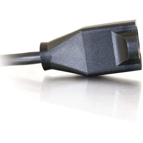 C2G CG53408 18 AWG Outlet Saver Power Extension Cord (NEMA 5-15P to NEMA 5-15R), 12' (3.6m)