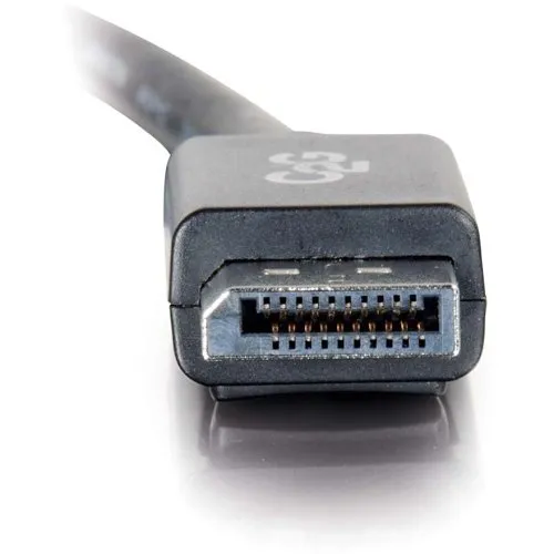 C2G CG54329 DisplayPort Male to Single Link DVI-D Male Adapter Cable, 6' (1.8m), Black