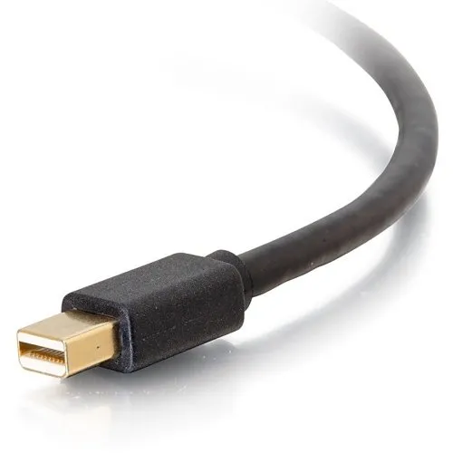 C2G CG54435 Mini DisplayPort Male to HDMI Male Passive Adapter Cable, 4K 30Hz, 3' (0.9m)