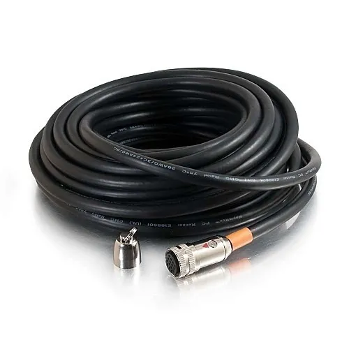 C2G CG60005 RapidRun Multi-Format Runner Cable, In-Wall CMG-Rated, 50' (15.2m), Black
