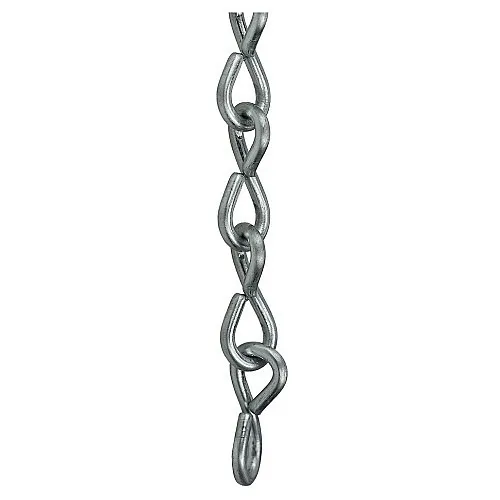 Dottie CH1212 Conduit Adapter, #12 Gauge Bright Galvanized Jack Chain