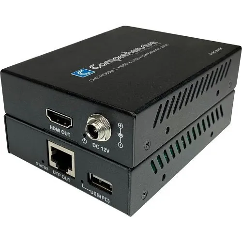 Comprehensive CHE-HD80U Pro AV/IT Integrator Series 1080p HDMI and USB 2.0 KVM Extender Kit up to 260'