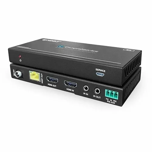 Comprehensive CHE-HDBT250 Pro AV/IT Integrator Series, HDBaseT 4K60 18G HDMI Extender Kit with Audio, RS232, IR, PoC up to 42'