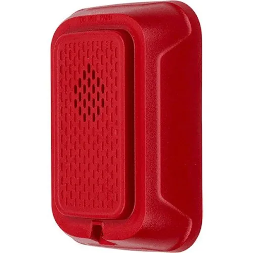 System Sensor CHRL L-Series Selectable Output Chime,Wall Mount, Red