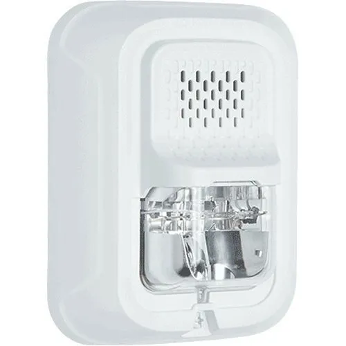 System Sensor CHSWL L-Series Selectable Output Chime Strobe, Wall Mount, White