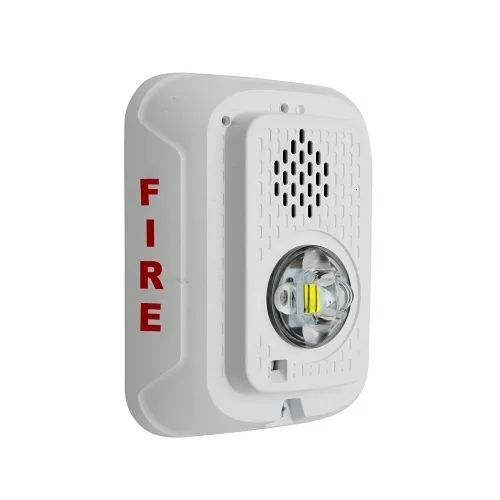 System Sensor CHSWLED Indoor LED Chime Strobe Wall, Fire, White