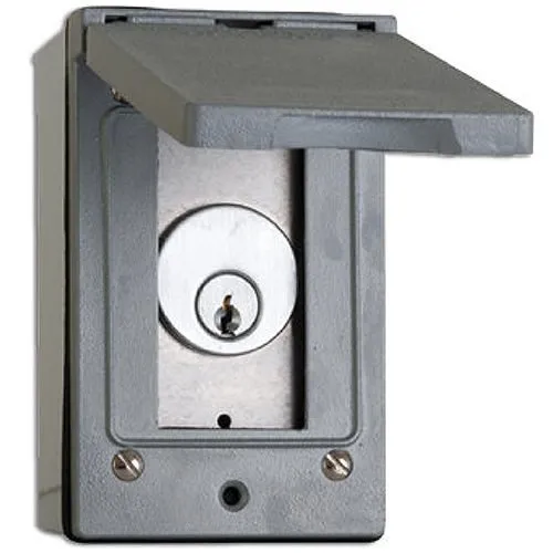 Camden CI-1050CP Surface Single Gang Enclosure, Weather Resistant Cover