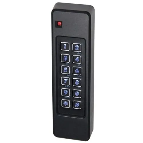 Napco CICRP-620HAB Mullion-Mount Proximity Reader and Keypad, Black
