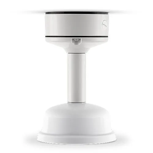 IDIS CID-CMT-W Pendant Mount with Junction Box and Mounting Cap for ConteraIP Indoor Dome Camera, White