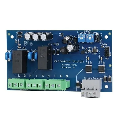 Altronix CIRC1ATS High Voltage AC Automatic Transfer Switch, Board