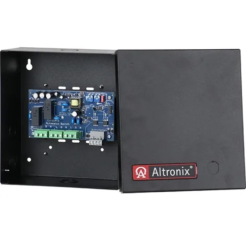 Altronix CIRC1ATSE High Voltage AC Automatic Transfer Switch in Enclosure