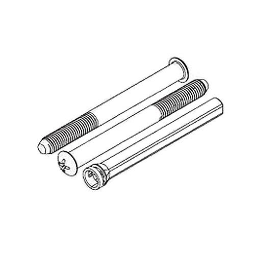 Kwikset 81691 Thick Door Conversion Screw Pack, Polished Brass