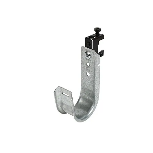 Cablofil CJ32HSSBC 2" J-Hook Wide/Ret, Screw on Spring Steel Beam Clip 1/2"