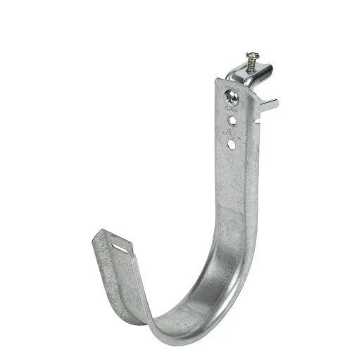 Cablofil CJ64HPBC 4" J-Hook Wide/Retainer Screw on Beam, Clip 1/2"