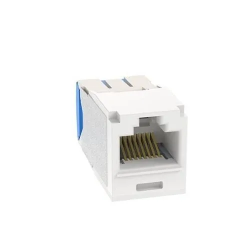 Panduit CJ6X88TGAW Mini-Com Module Cat 6A UTP Keystone Jack, 8 Pos 8 Wire