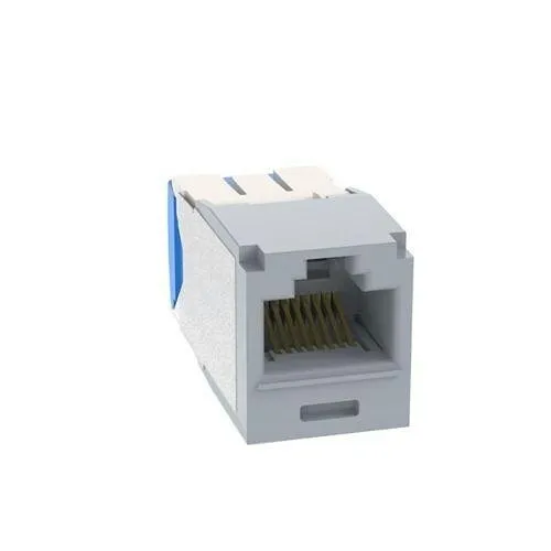 Panduit CJ6X88TGIG Keystone Jack, Mini-Com Module Cat 6A UTP 8 Pos 8 Wire