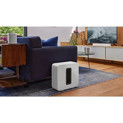 Sonos Beam Gen 2 Soundbar with Dolby Atmos, WhitBEAM2US1e (BEAM2US1, Replaces BEAM1US1)