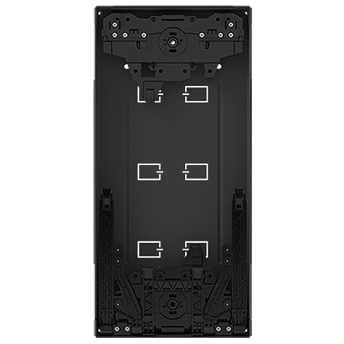 2N 02405-001 IP Style Flush-Mount Box for Wall Mounting, Black