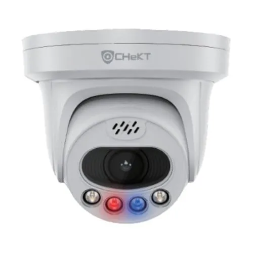 Alarm.com CKIPC4MPTNV-12VDI 4MP IP Turret Camera with 12V Output and Alarm Zone Input