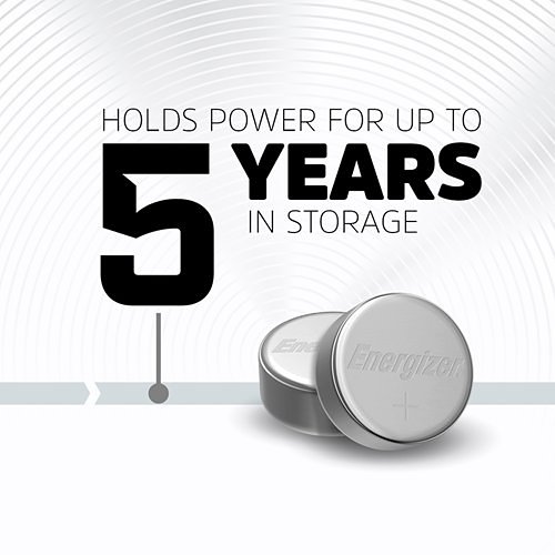 Energizer 357/303 Silver Oxide Button Battery, 1 Pack