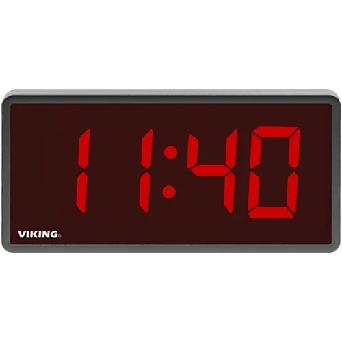 Viking CL-D4 Digital Clock with 4" Tall Numbers