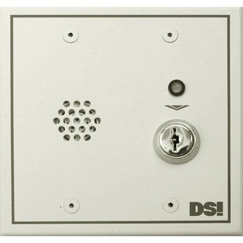 DSI ES411-K1 Door Prop Alarm, Double Bit Key Switch, 4.60" x 4.60" x 1.49" D, Beige