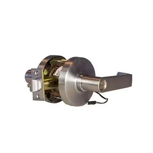 Command Access CL180LE-EU L17 612 Electrified Cylindrical Lock, Fail Secure, 11-30VDC, L17 Lever, Satin Bronze
