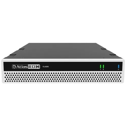 AtlasIED CLA202 200-W 2-Channel Multi-Impedance Power Share Amplifier