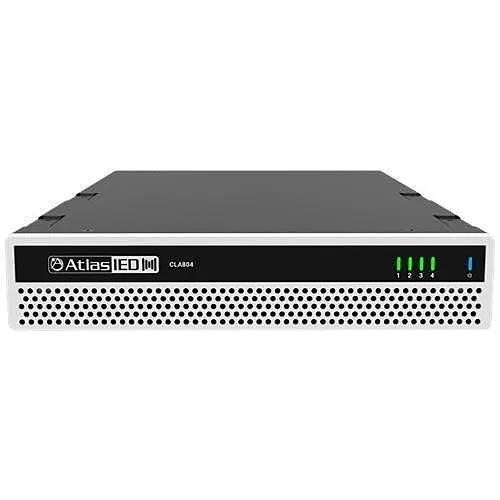 AtlasIED CLA804 4-Channel Multi Impedance Power Share Amplifier, 1RU, 800W