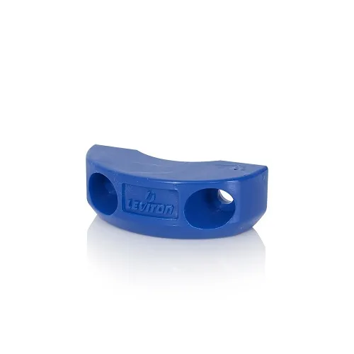 Leviton CLAMP-BU1 Cord Clamp 15A Lock 15/20A Start Blade, Blue