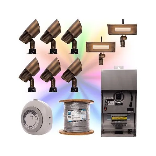 CAST CLBT1ADI Bluetooth Color Changing Uplight Kit, (6) SBLBTC1, (2) SWLBTC1, (3) SBLBTR, (1) CLW142500, (1) CJ150SSMT, (1) CTPC, (1) CTTC, (3) C61335