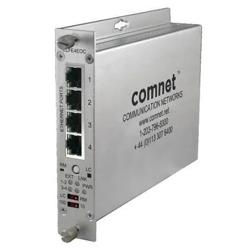 ComNet CLEK41EOC  CopperLine Value Kit Point-to-Multipoint Ethernet-Over-Coax Extender, 300m, 10/100MB