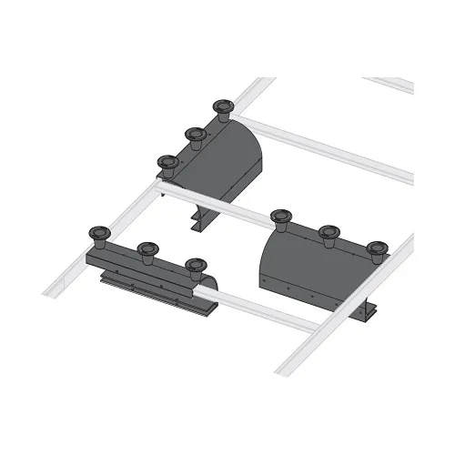 Middle Atlantic CLH-ED11 Ladder End Drop with Spools, 11" Wide, TAA Compliant