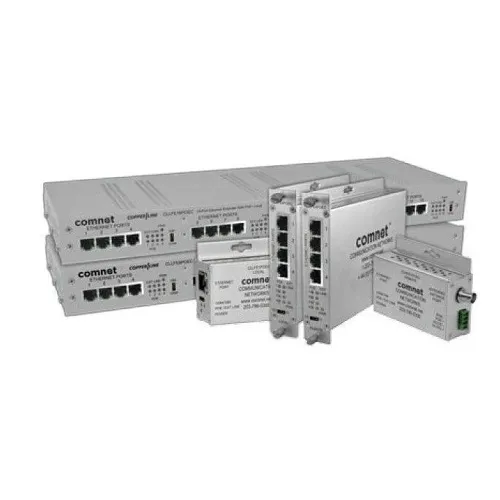 ComNet CLLFE1POEC 1-Channel Coax Local Unit, Ethernet-Over-Copper Extender with 30W PSE POE+