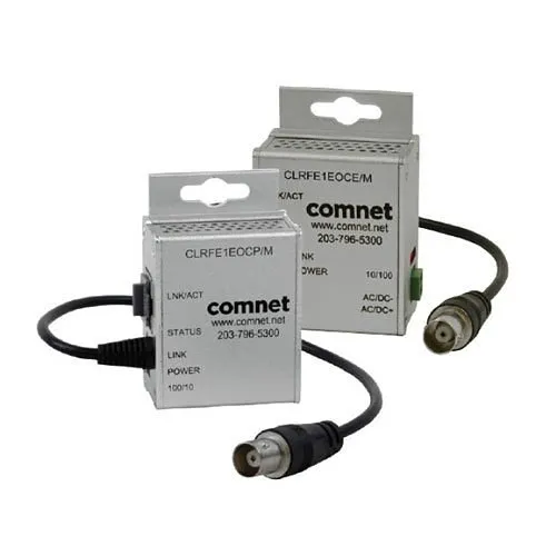 ComNet CLRFE1EOCP/M Miniature CopperLine Single-Channel Ethernet over COAX PoE Powered