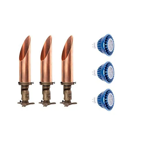 CAST CLTLA1ADI Premium Moon Down Lighting Adder to Any Kit, (3) CCTL2C, (3) SLMR164XW27, (1) C61335, (3) CTREEH1