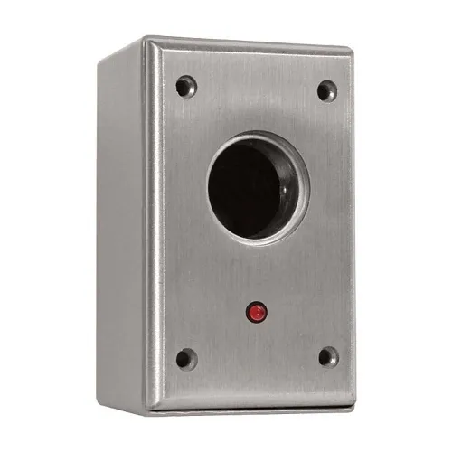 Camden CM-1070-7024 Surface Mount Key Switch, SPDT Momentary and Maintained, Red 24V LED Mounted on Faceplate