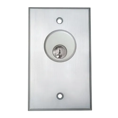 Camden CM-1120-60KA Key Switch, SPDT N/O and N/C Momentary Mortise Cylinder