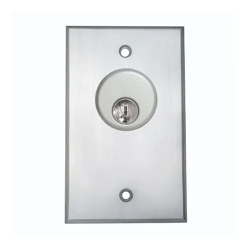 Camden CM-1130-60KA Cast-Aluminum Key Switch, One SPDT N.O. and N.C. Maintained