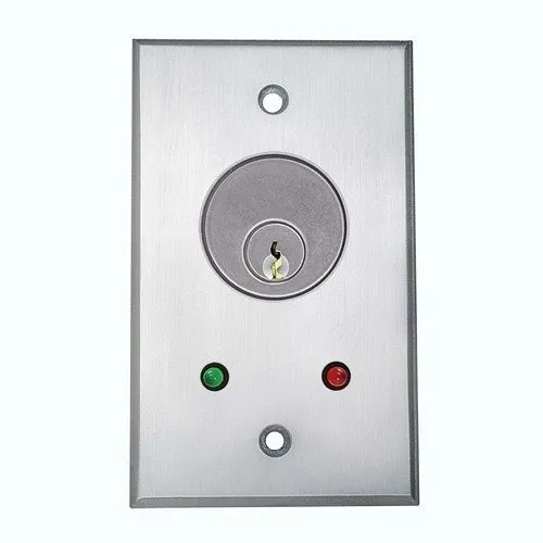 Camden CM-1190-7224-307 Key Switch, DPDT Mortise Cylinder, Maintained