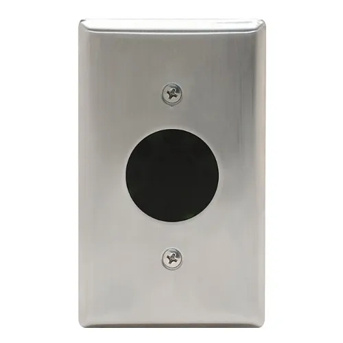 Camden CM-324-S Touchless Switch, Wallplate with Plain Stainless Steel Face