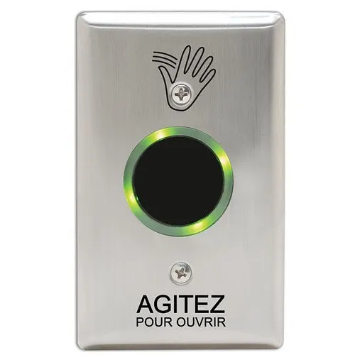 Camden CM-331/41FR-SGLR Touchless Switch, 1-Relay, French