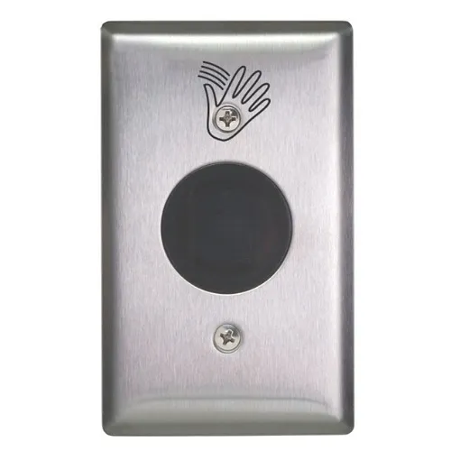 Camden CM-332/40S SureWave CM-332 Series Wired Touchless Switch with Hand Icon, Built-in Door Control, (2) Relays, Option for CM-TX99 Wireless Transmitter and Light Ring