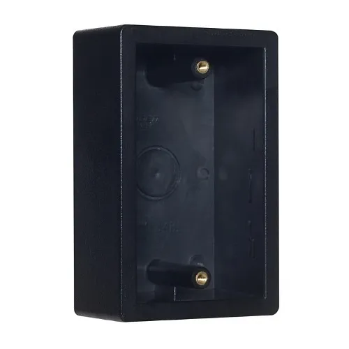 Camden CM-34BL Surface Mounting Box, 4-1/2" 2-3/4" 1-3/4', Black